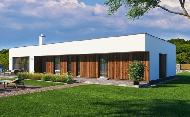 VEXTA B143 - BUNGALOV 5+KK S PLOCHOU STŘECHOU