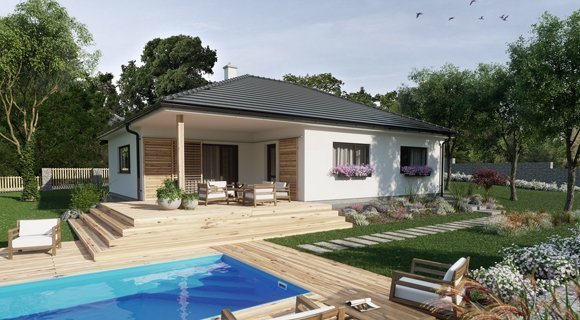 VEXTA B106 - tradiční bungalov 4+kk