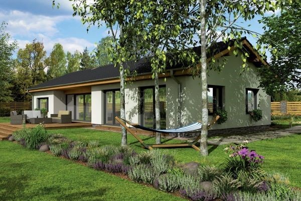 bungalov 5+kk se sedlovou střechou