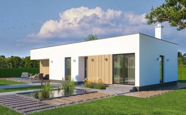 VEXTA B87 - bungalov 4+kk s plochou střechou