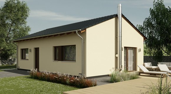 VEXTA B75 - bungalov se sedlovou střechou