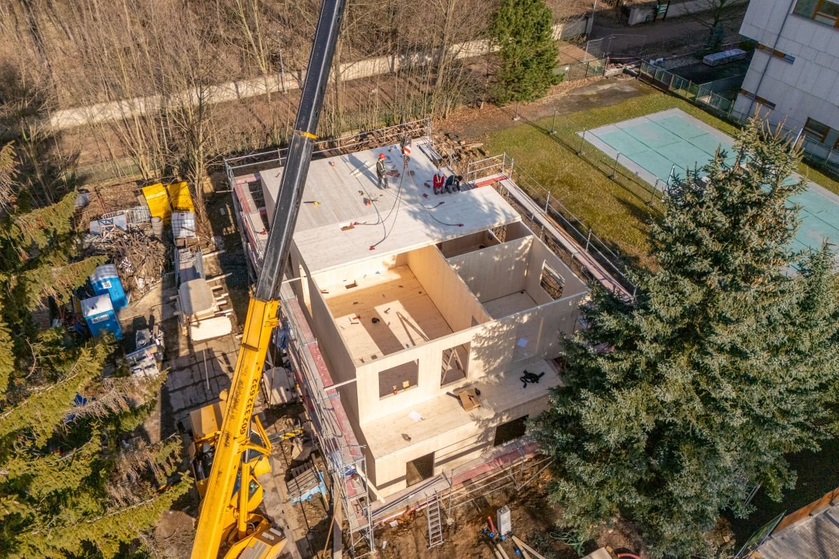 montovaná dřevostavba_Satalice montovaná dřevostavba_Satalice