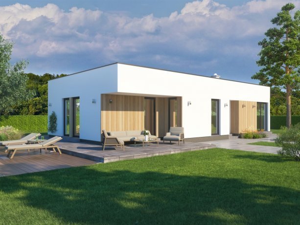 VEXTA B87  - PLOCHÁ STŘECHA - bungalov 4kk