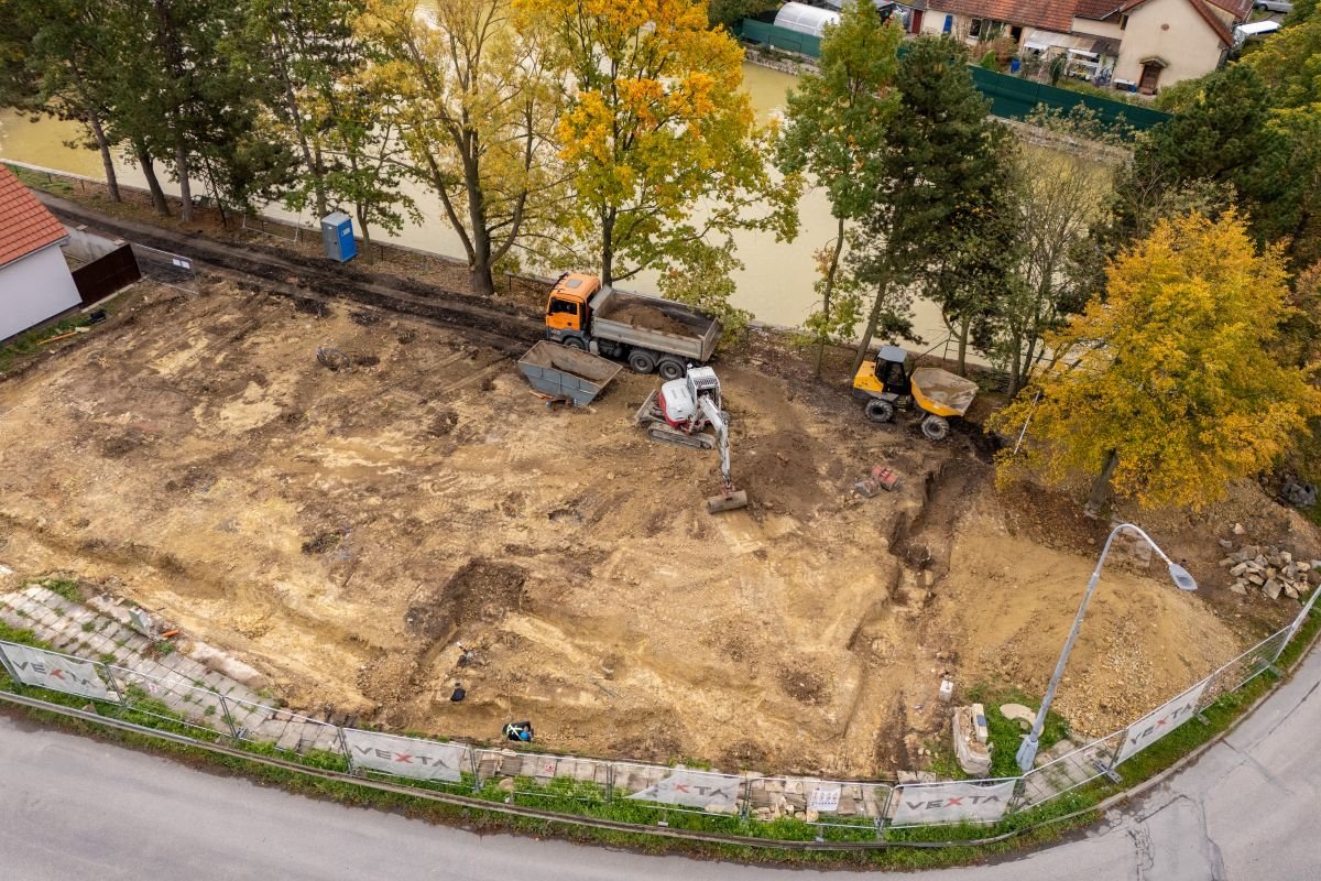 Komunitní centrum Zeleneč - výkopové práce Komunitní centrum Zeleneč - výkopové práce