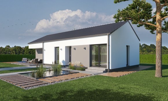 VEXTA B87 - SEDLOVÁ STŘECHA - bungalov 4kk